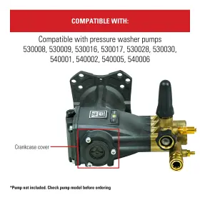 7105921 Simpson 636893406553 Cleaning Crankcase Side Cover Kit For Pressure Washer Pumps Black #3