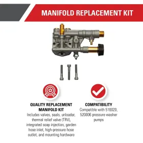 7108366 Simpson 636893406584 Cleaning Manifold Replacement Kit For Oem Technologies 510020 #2
