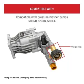 7110166 Simpson 636893406621 Cleaning Water Inlet Fitting For Oem Technologies Axial Cam Pressure #3