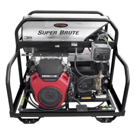 Sb65134 Simpson 65134 Super Brute 3500 Psi Gas - Hot Water Skid Belt-drive Pressu