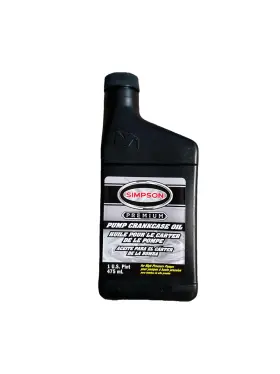 7106737 Simpson Premium Pump Crankcase Oil 1 U.s. Pint 475ml