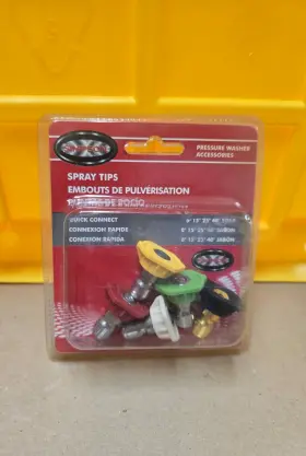80145 Simpson 5 Spray Pressure Washer Tips Tip 3600 Psi