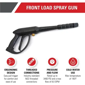 80147 Simpson 879399001529 Cleaning Universal Pressure Washer For Cold Water Use Up To 3400 Psi #2