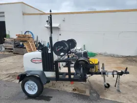 Simpson 879399001871 95000 Trailer 3200 Psi 2.8 Gpm Mobile Washing System New
