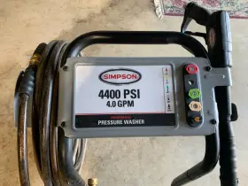 Ps61041-s Simpson Powershot Professional 4400 Psi Gas-cold Water Pressure Washer