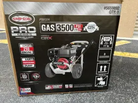 Ps61374 Simpson Brand New 3500 Psi Pro Series With Aaa Pump Pressure Washer #ps61374