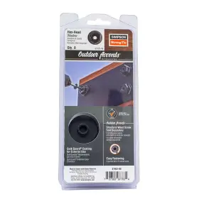 Simpson Strong-tie 313110798744 Outdoor Accents Black Powder-coated Hex-head Washer 8-pack