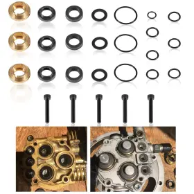 Sixcow 641197113144 Upgraded Complete Pressure Washer Seal Kit Set - Replace For Briggs And Stratto