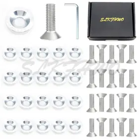 6063-jdmdp Slkfhwo 6063-t6 Hard Aluminum Alloy Fender Washer 20 Pieces Cnc Precision Machining B