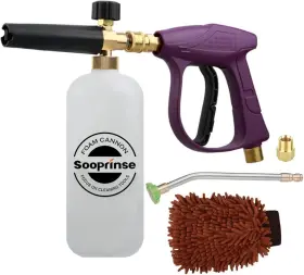 Sooprinse 414741671825 Foam Cannon Snow Lance Nozzle Pressure Washer Jet Wash