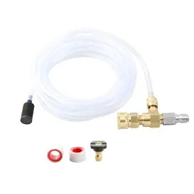 Sooprinse 414741671931 Chemical Injector Kit For High Pressure Washer 4000 Psi Adjustable Soap Disp