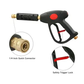 Sooprinse 414741672112 High Pressure Washer 4000 Psi 7 Inch Extension Wand With 5 Nozzle Tips M22 #3