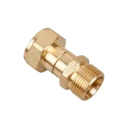 Sooprinse 714035207685 Pressure Washer Swivel Joint Kink Free To Hose Fitting Anti Twist Metric M2