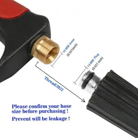 Sooprinse 714035207753 High Pressure Washer Power Spray 4000psi With 19 Inch Extension Wand Lance 5 #2