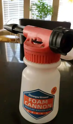 Fc34b Sooprinse Vintage Foam Cannon Spray Pressure Washer Gun Bottle #2