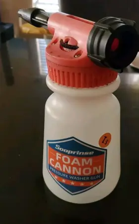 Fc34b Sooprinse Vintage Foam Cannon Spray Pressure Washer Gun Bottle