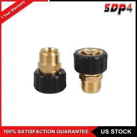 Sdp18015k205s Speedyparts4u Pressure Washer Adapter Hose With M22-15mm Outlet And Gun