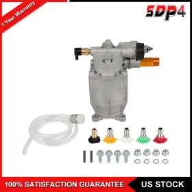 Sdp18017k202s Speedyparts4u 2700psi Cold Water Power Pressure Washer Pump 2.5gpm 3/4 Inch Shaft Horizontal