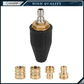 Speedyparts4u Sdp18033a192s 4.0gpm High Pressure Washer Rotating Turbo Nozzle Spray Tip 4000psi 1/4 Inch Quick