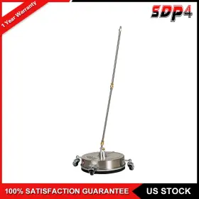 Sdp18087j528s Speedyparts4u 13 Inch Pressure Washer Surface Cleaner With 4 Wheels Stainless Steel 4000psi