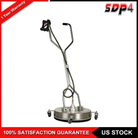 Sdp18098j517s Speedyparts4u 20 Inch Pressure Washer Surface Cleaner 4500psi With Handles And Wheels Quick Connect