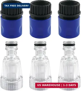 Spnkmjuj 769016008669 6 Pack Pressure Washer Hose Adapter 3/4 Inch Garden To Adap