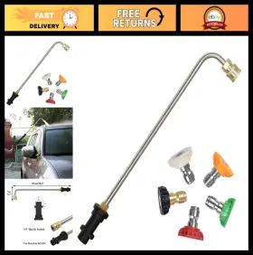 Lanze-90-karcher Ssehcwan Pressure Washer Lance Extension Wand 15.4 Inch Spray Attachment