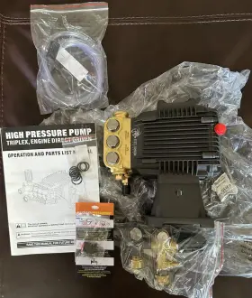 Epw-3wz-1512a Steel Dragon Tools Triplex Power Pressure Washer Pump 5.7 Gpm 3200 Psi 3600 Rpm 1 Inch Shaft Epw-3wz-1512a Steel Dragon Tools Triplex Power Pressure Washer Pump 5.7 Gpm 3200 Psi 3600 Rpm 1 Inch Shaft