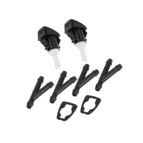240729hoape000542jp Strendier Windshield Washer Nozzle For Mitsubishi Black White Front Spray No