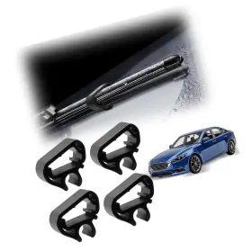 Buckle04 Strendier 4 Pcs Windshield Wiper Washer Hose Retention Clips Compatible With Tesla Mod
