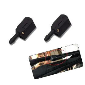 Gkpyq901bl-2ps Strendier Pack-2 Car Universal Front Windshield Washer Nozzle Jet 4way 8mm 9mm Wiper S