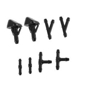 Gq247269a Strendier Windshield Washer Nozzle 1 Set Black Plastic Compatible With For Toyota