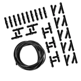 Qkys-qxqrg01 Strendier 30 Pcs Car Windshield Washer Hose Kit 13.1ft Fluid T-type Y-typ