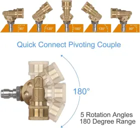 20181025-ip05 Styddi Pivoting Coupler Kit For Pressure Washer Tips And #2