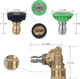 20181025-ip05 Styddi Pivoting Coupler Kit For Pressure Washer Tips And #3