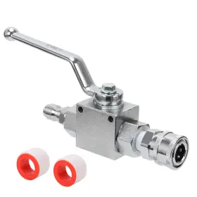 20201217-ip56 Styddi High Pressure Washer Shut Off Ball Valve 3/8 Inch Quick Connect F