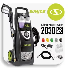2030 Sun Joe 313114417481 Max Psi 13 Amp Cold Water Corded Electric Pressure Washer
