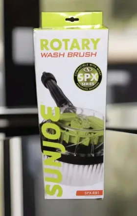 Spx-rb1 Sun Joe Detail Hose Rotary Presure Wash Scrub Brush Spx - Rb1 Car Motorcycle