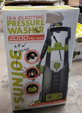 Spx2598p-max Sun Joe 13a Electric Pressure Washer 2000psi Max New Open Box