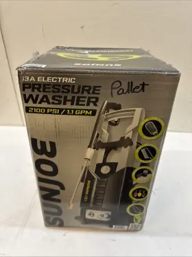 Spx2700-max Sun Joe 2100-psi Electric Pressure Washer 2pc Brush Kit And Quick Connect Nozzles