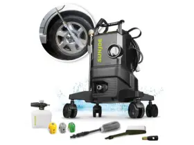 Spx3000-qw2 Sun Joe 14.9a Electric Pressure Washer With Wheels And 7pc Accessory Kit