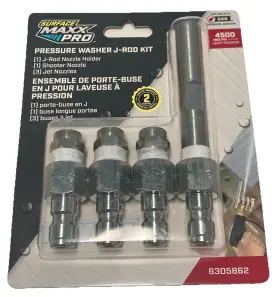 6305862 Surface Maxx Surfacemaxx J-rod Nozzle Kit New #2412