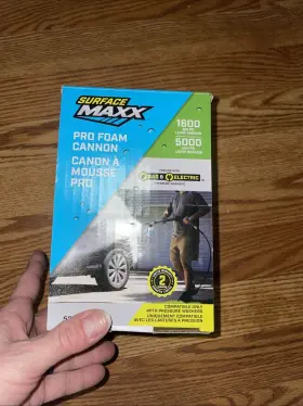 Surface Maxx 879686007395 Surfacemaxx Pro Foam Cannon Car Pressure Washer For Vehicles 5000 Psi - New #2