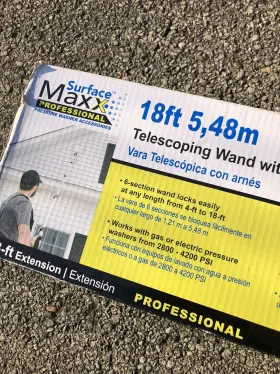 Sgy-pwa95 Surfacemaxx 18-ft 4200 Psi Pressure Washer Extension Wand