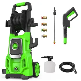 Swipesmith 719710557888 Electric Pressure Washer Power Machine With Hose Reel 4 Q