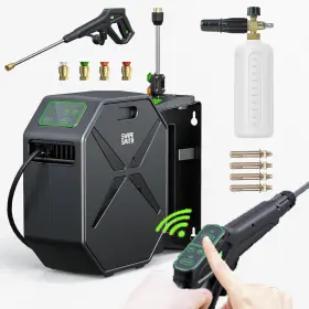 Si-th011 Swipesmith Wall-mounted Pressure Washer 2400psi Max Electric Remote Controlled Power
