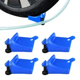 Syflhyp 607605262132 4 Pcs Car Tires Hose Guides Roller For Washing Premium Tire