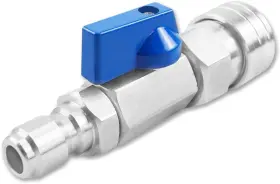Szrkrla 705353716584 Heavy Duty High Pressure Washer Ball Valve Kit 3/8 Npt Quick Connector 4500 Psi