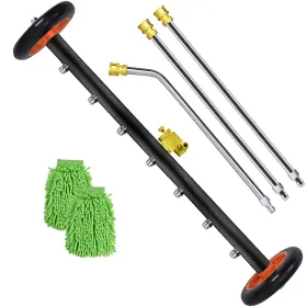 Ts-b-114 Taishi Undercarriage Pressure Washer 7 Nozzles 24ftft Upgrade 3 Extension Rods Free Glove