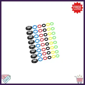 Tatuo 796863007156 48 Pieces O-ring Power Pressure Washer Kit 6 Sizes Sealing Stainless Steel Filte